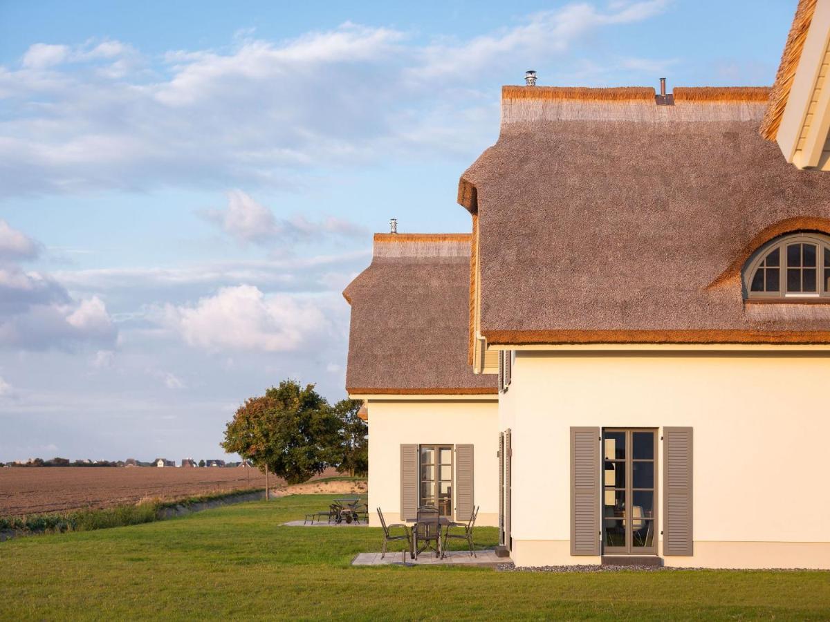 Reetland Am Meer - Premium Reetdachvilla Mit 3 Schlafzimmern, Sauna Und Kamin E05 Dranske Exterior photo